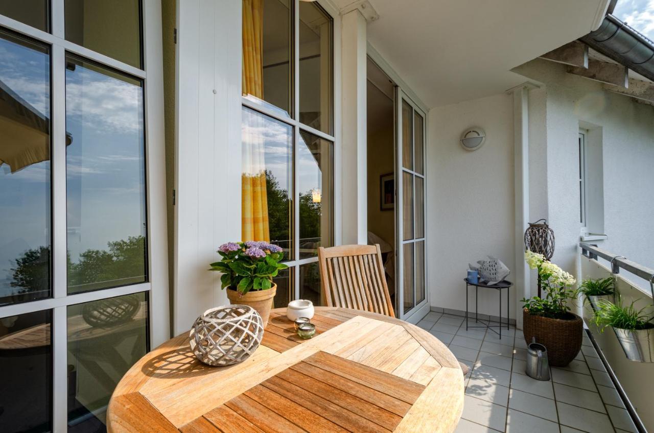 Ferienwohnung Hafenliebe, Villa Vilmblick Mit Meerblick Lauterbach  Esterno foto